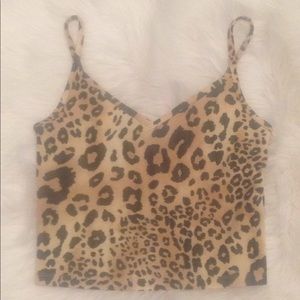 Forever 21 Cheetah Print Tank Top